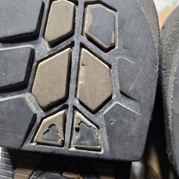 Cabelas Pinedale Mens Size 9.5D Square Toe Brown/Camo Leather Boots 2565615 - Picture 12 of 14